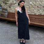 Women’s Lace V-Neck Maxi Dress