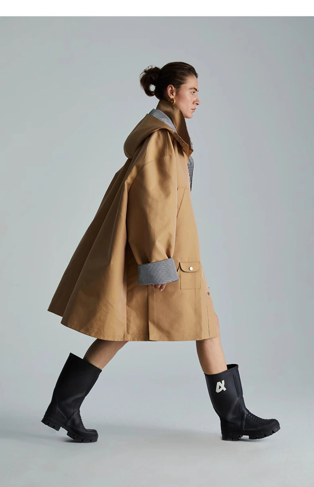 Savoy Patchwork Trench