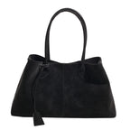 Margot Faux Suede Shoulder Bag