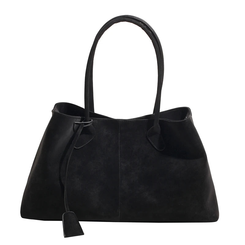 Margot Faux Suede Shoulder Bag