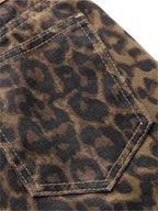 Leopard Print Jeans