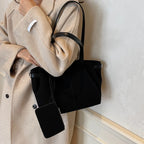 Maribel Suede Bucket Tote