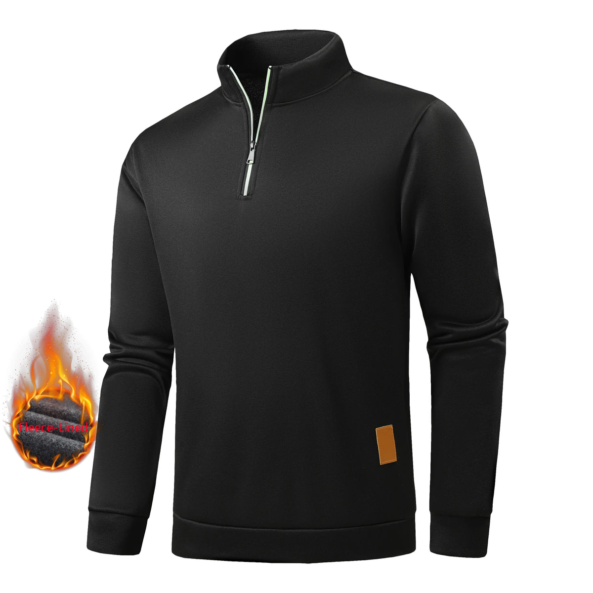 Grayson Half-Zip Turtleneck