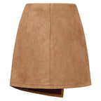 Women’s Faux Suede Mini Skirt