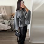 Casual Solid Women's Cardigan