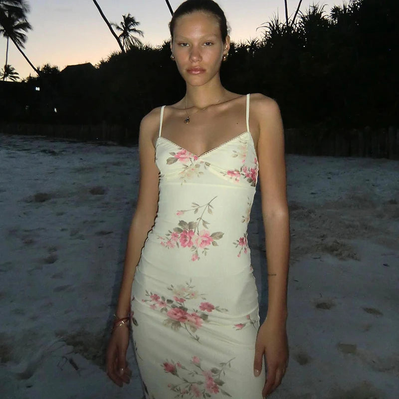 Chiara Floral Maxi Dress