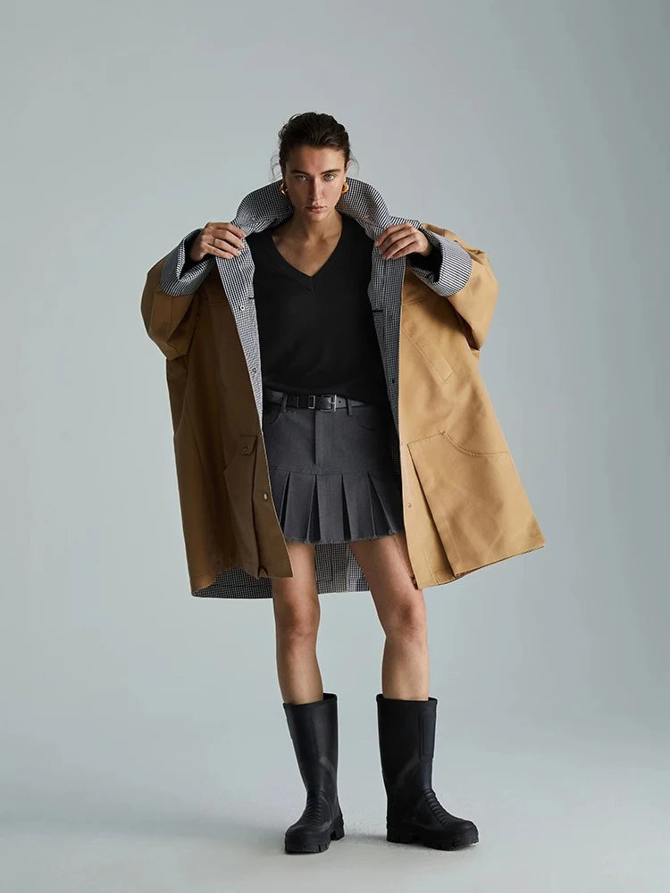 Savoy Patchwork Trench