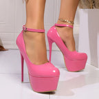 Veloura Patent Heels