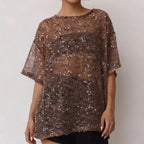 Women's Glitter Top