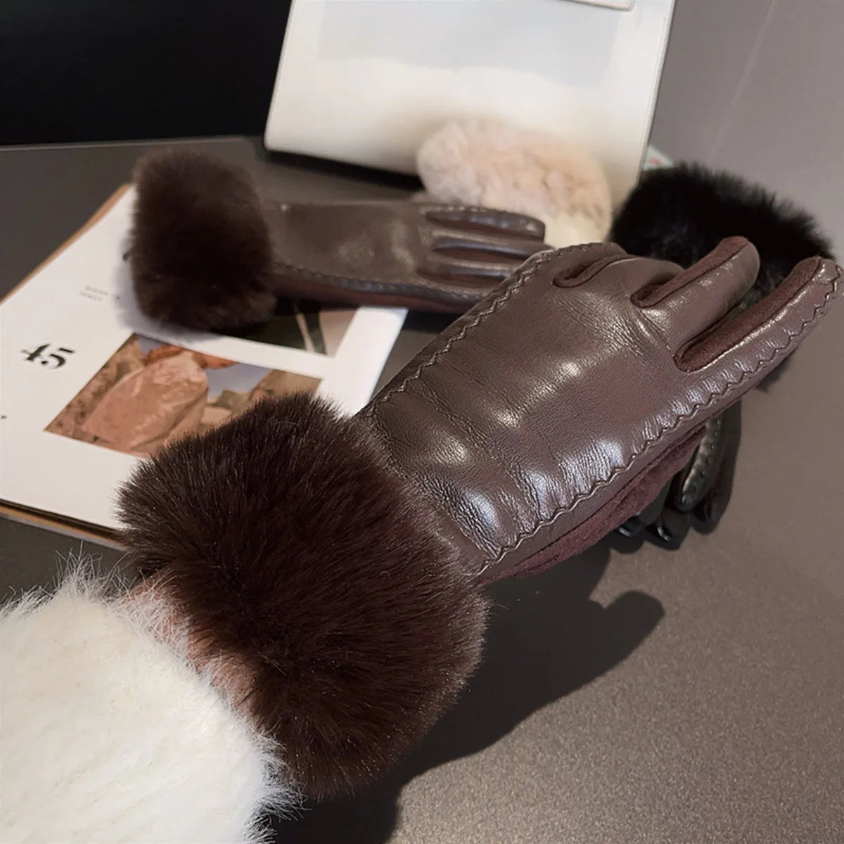 Ashley Leather Gloves
