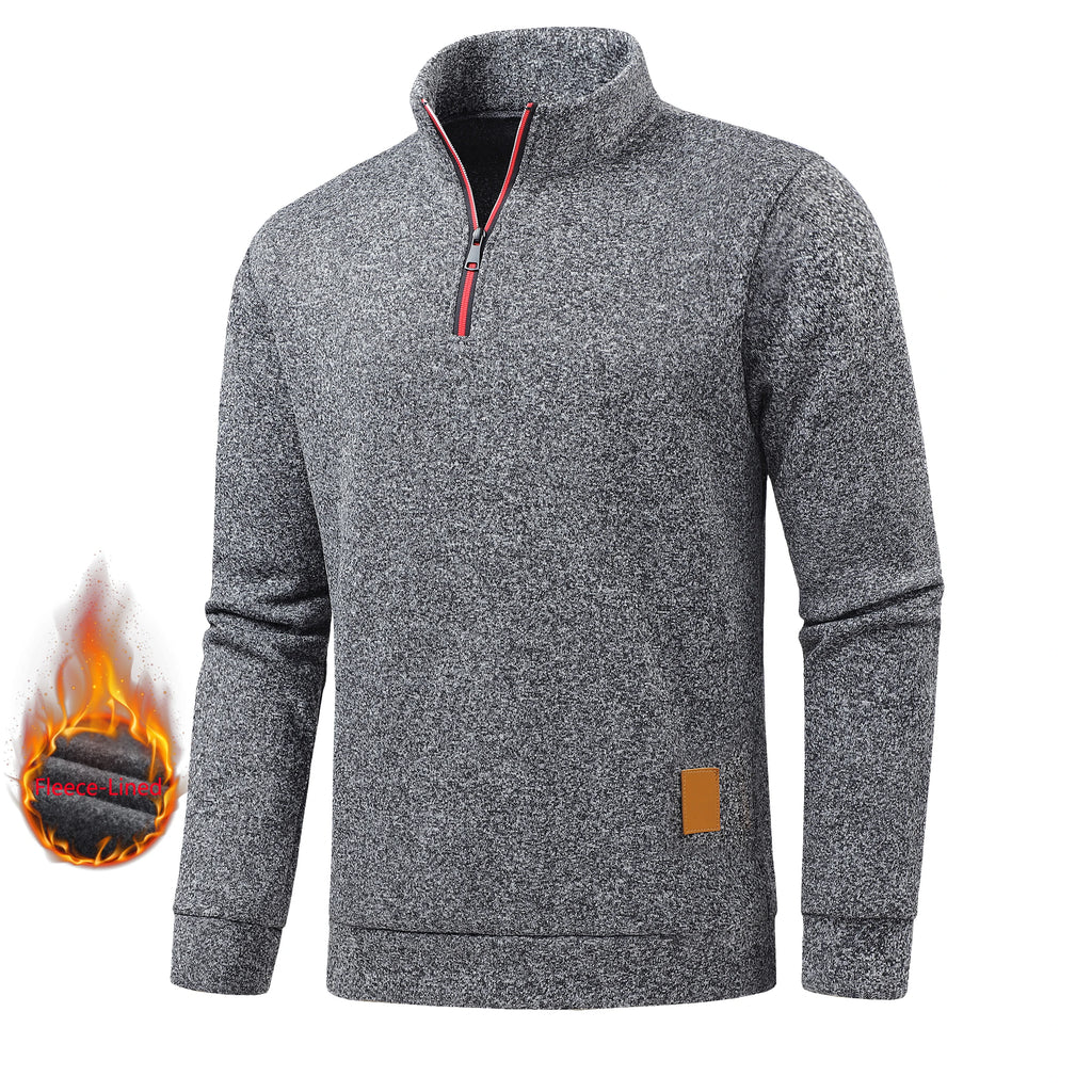 Grayson Half-Zip Turtleneck