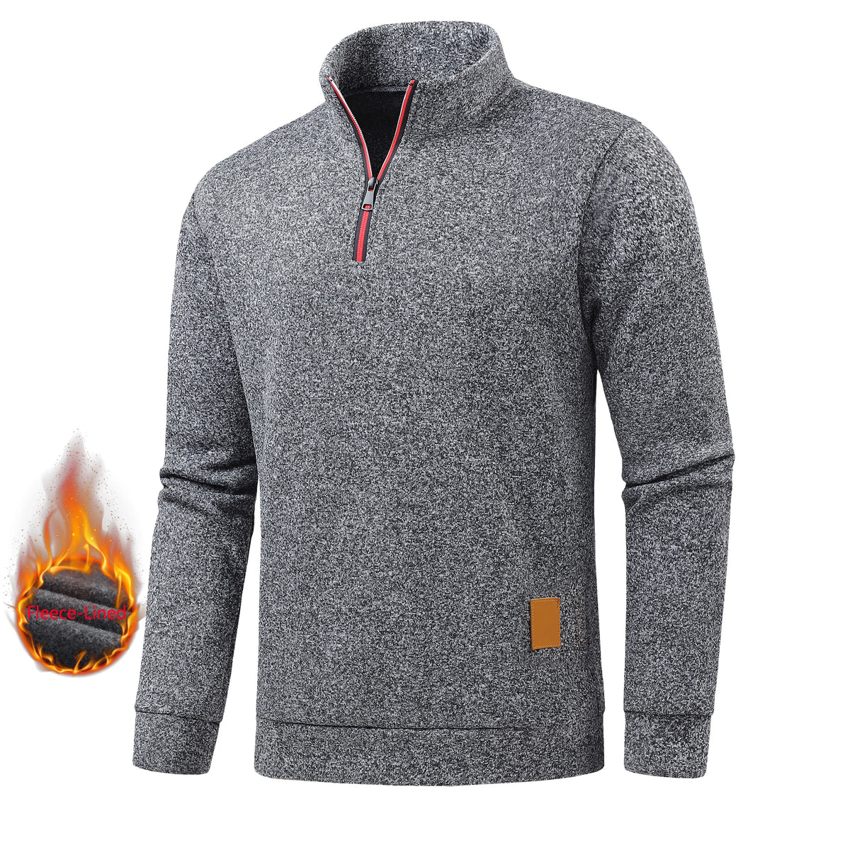 Grayson Half-Zip Turtleneck