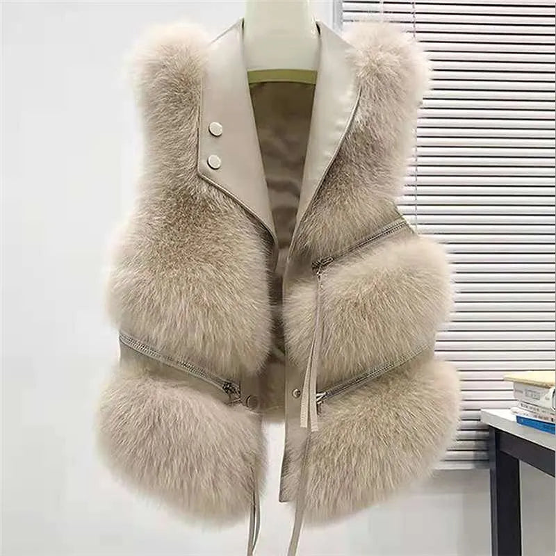 代引可】 think fur◇Curly Fur Long Vest ベスト/ジレ - wownepal.com.np