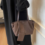 Maribel Suede Bucket Tote