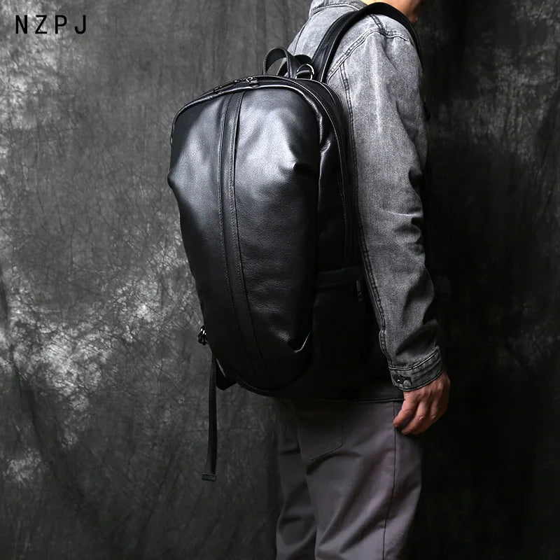 Hudson Leather Backpack
