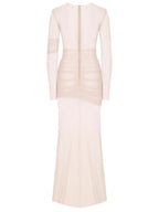 Elegant Sheer Mesh Party Dress