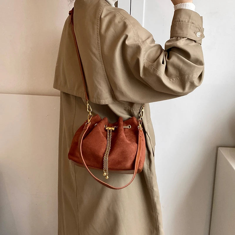 Celeste Soft Suede Crossbody Bag
