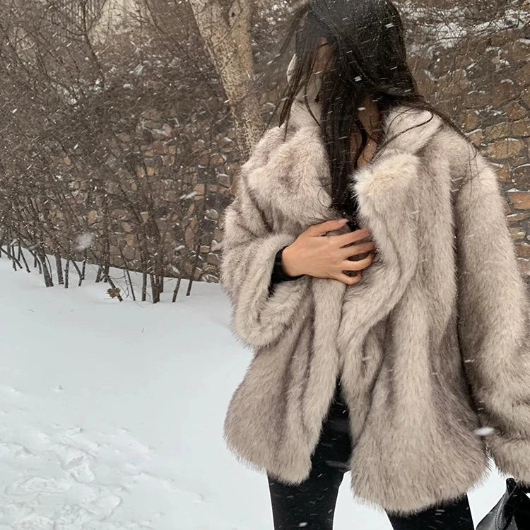 Luxury Fur Coat – GUSAINO