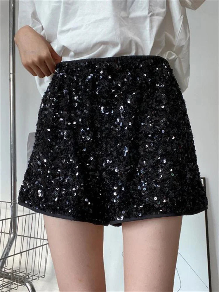 Estela Sequin Shorts