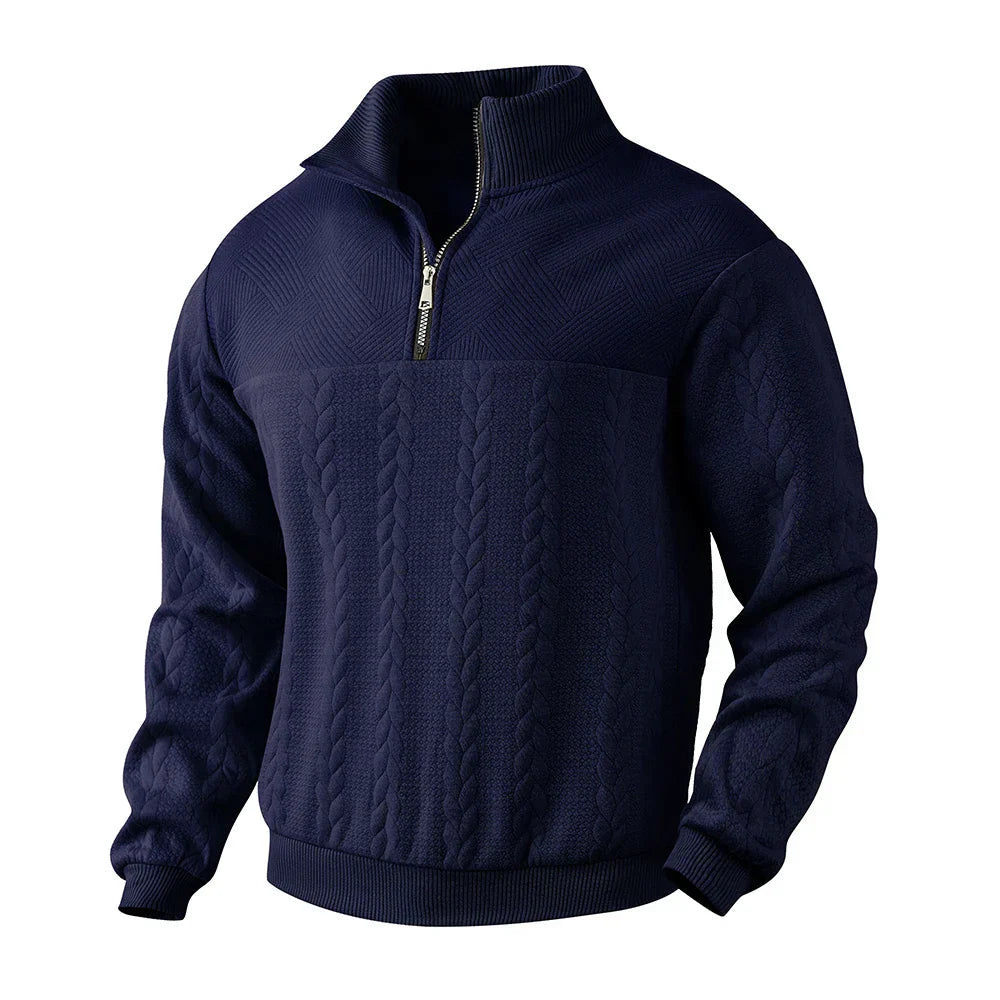 Theo Knit Half-Zip Sweater