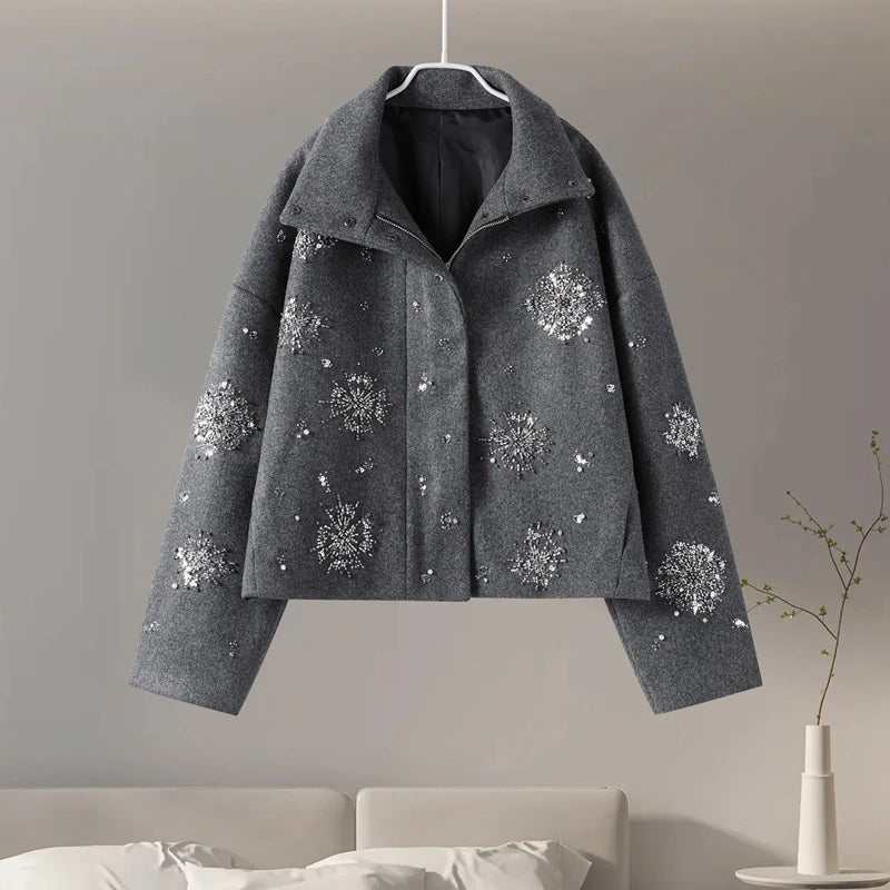 Embroidery Loose Coat