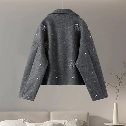 Embroidery Loose Coat