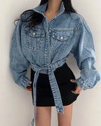 Cropped Denim Jacket