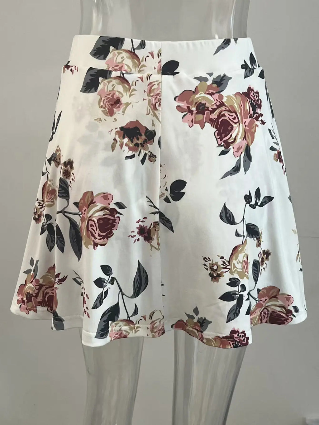 Women’s Floral Pleated Skort