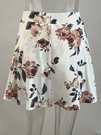 Women’s Floral Pleated Skort