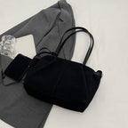 Maribel Suede Bucket Tote