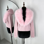 Elowen Fur Collar Cardigan