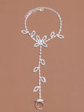 Medea Rhinestone Anklet