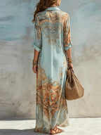 Camille Boho Shirt Dress