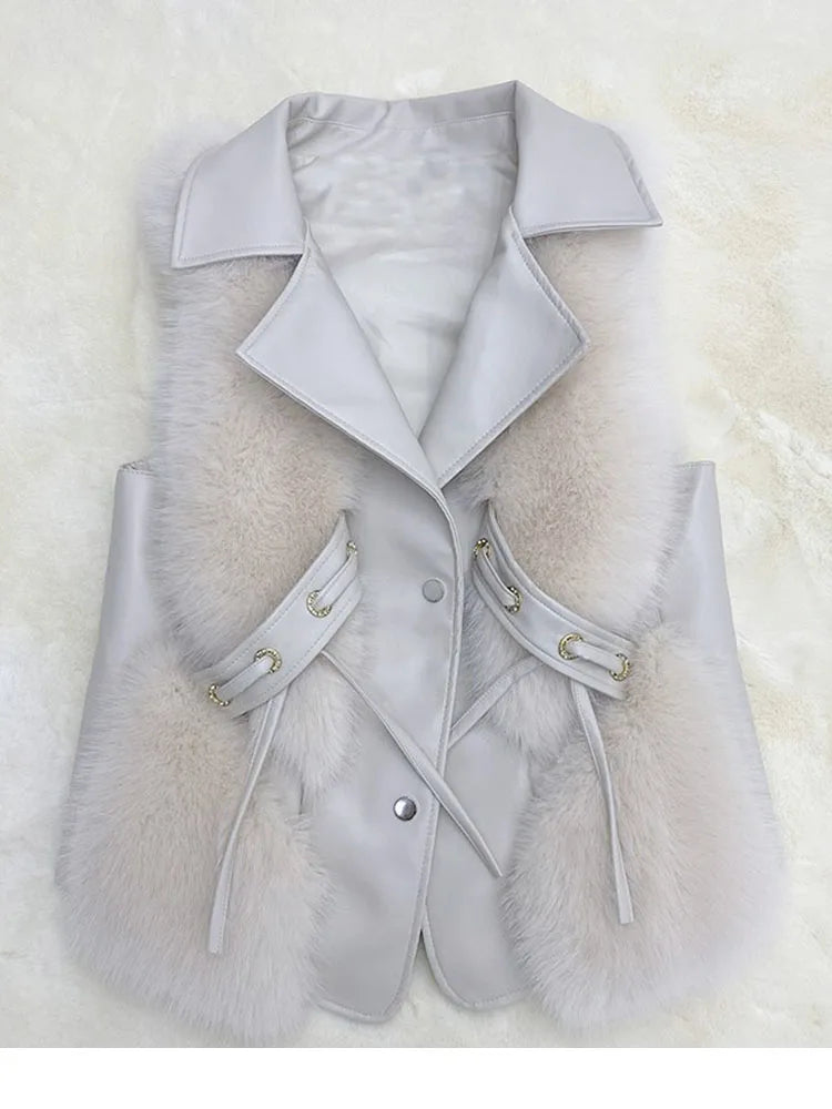 Amorette Faux Fur Vest