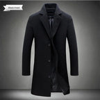 Adrian Long Wool Blend Coat