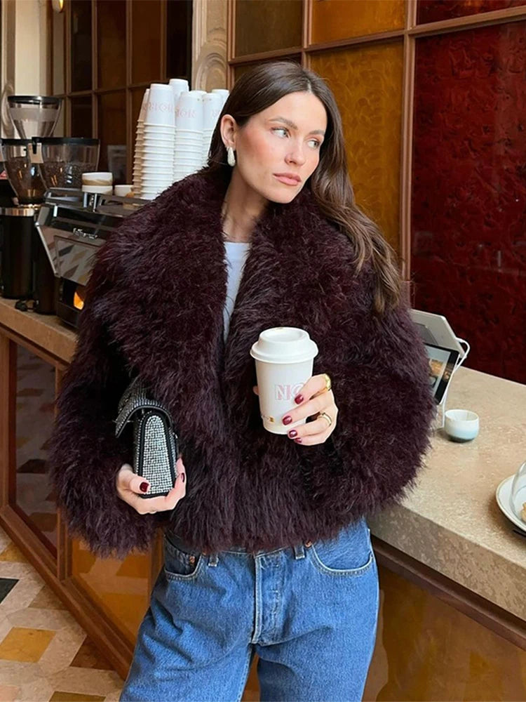 Fatima Faux Fur Jacket