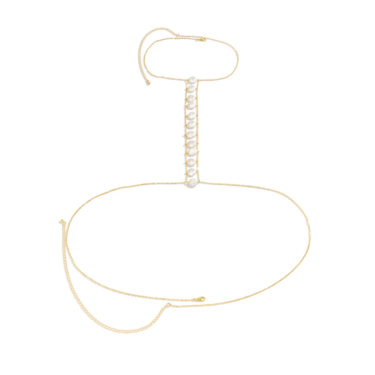 Bohemia Pearl Chest Necklace