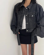 Cropped Denim Jacket