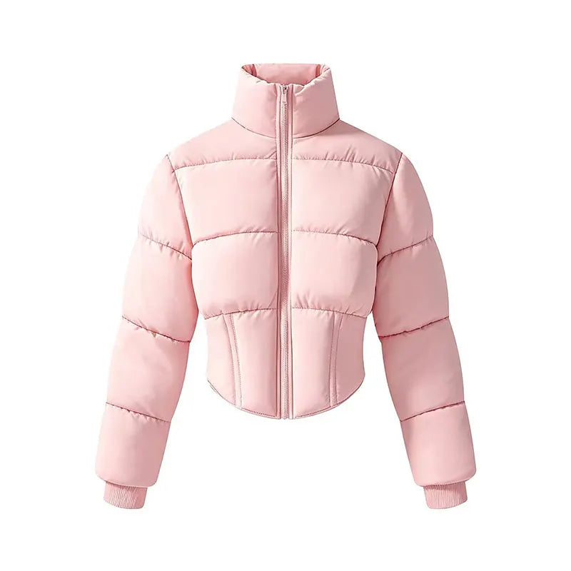 Elara Cropped Puffer Jacket
