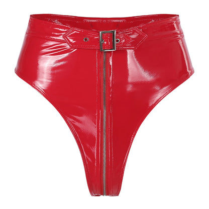 Women's Leather Shorts