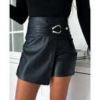 Women's Leather Shorts