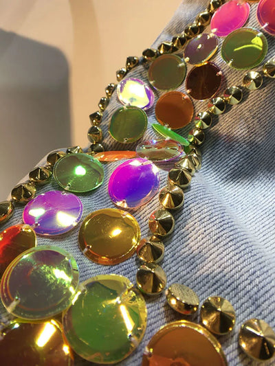 Colorful Sequins Short