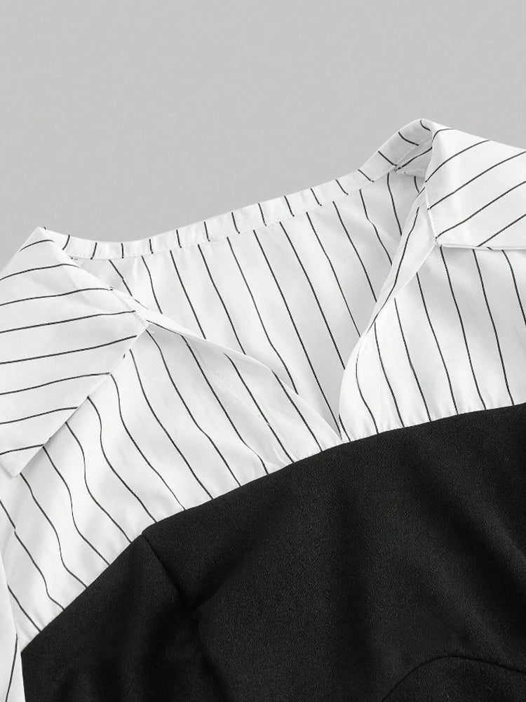 Amelia Striped Tailored Shirt