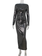 Hilda Sequins Long Dress