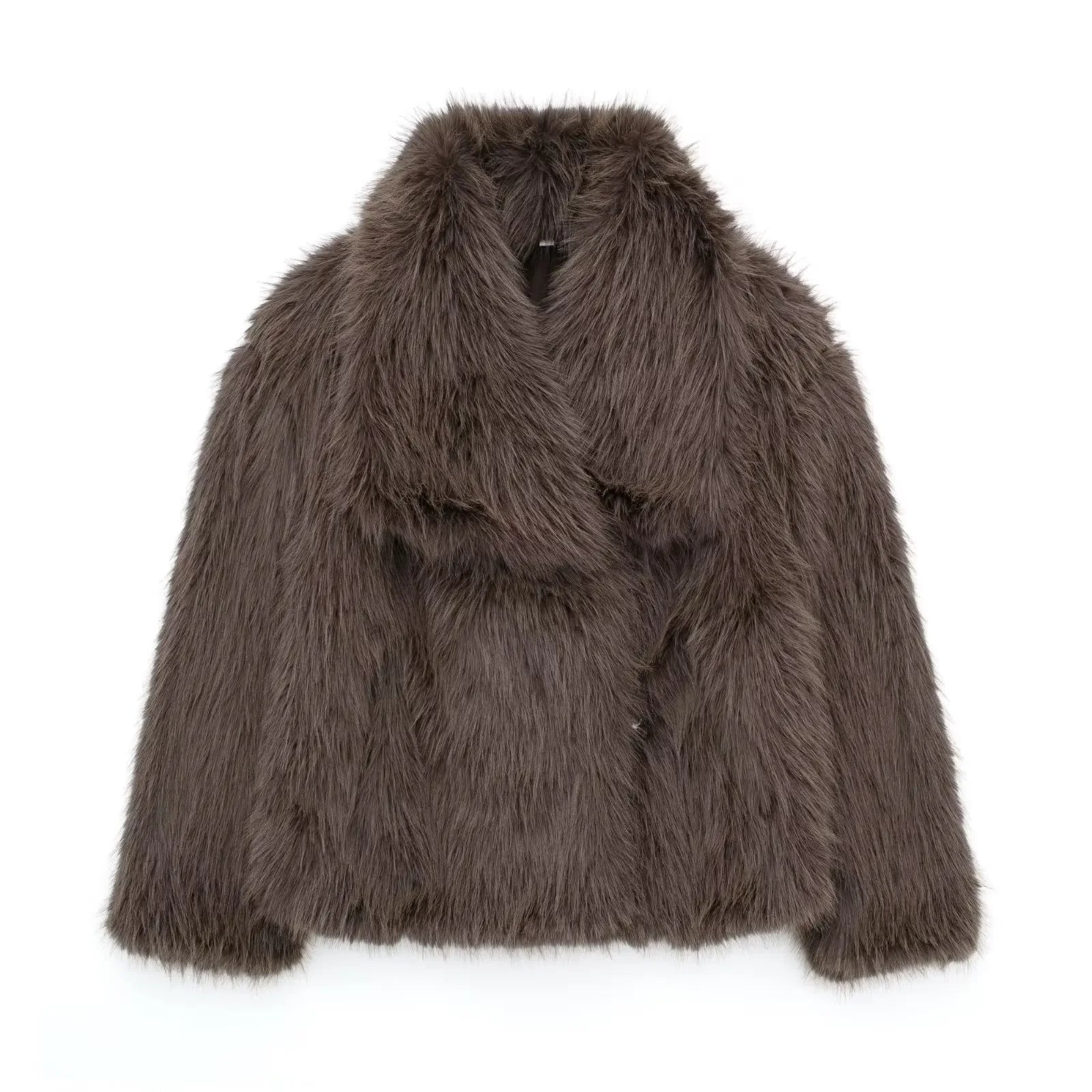 Women’s Luxury Faux Fur Coat