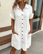 Clara Vintage Mini Dress