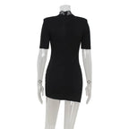 Women’s Lace Patchwork Bodycon Dress