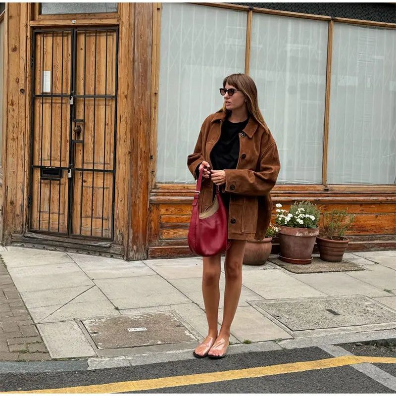 Antonia Brown Loose Jacket
