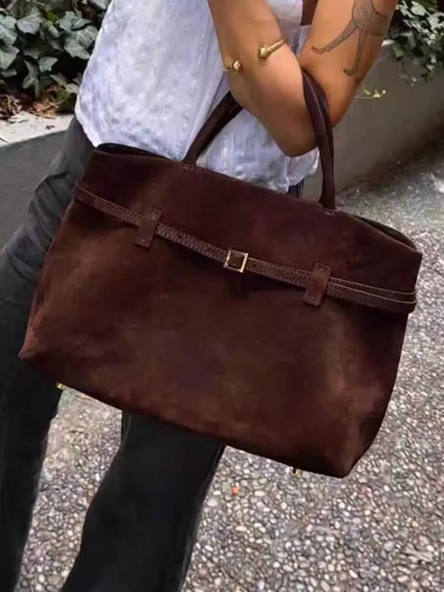 Women’s Vintage Brown Tote Bag