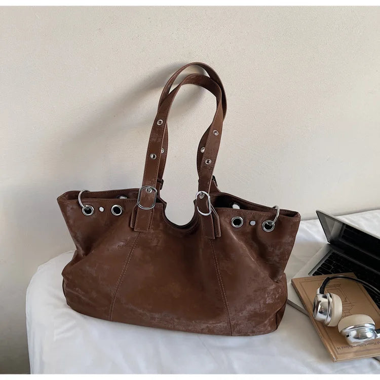 Elowen Suede Tote Bag